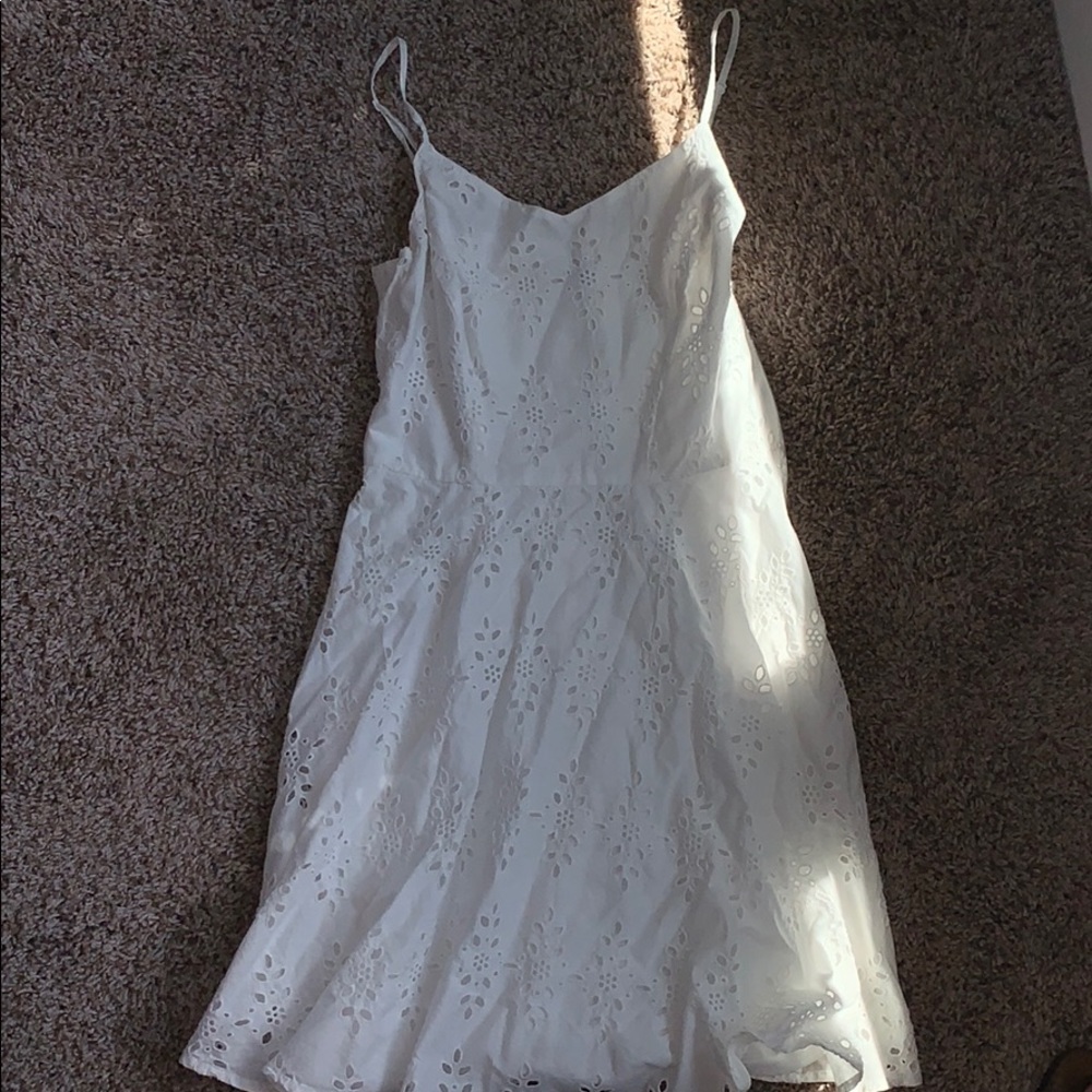 White summer dress